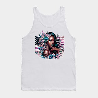 American Beauty, Hazel Eyes Chillin | Catsie Cat Tank Top